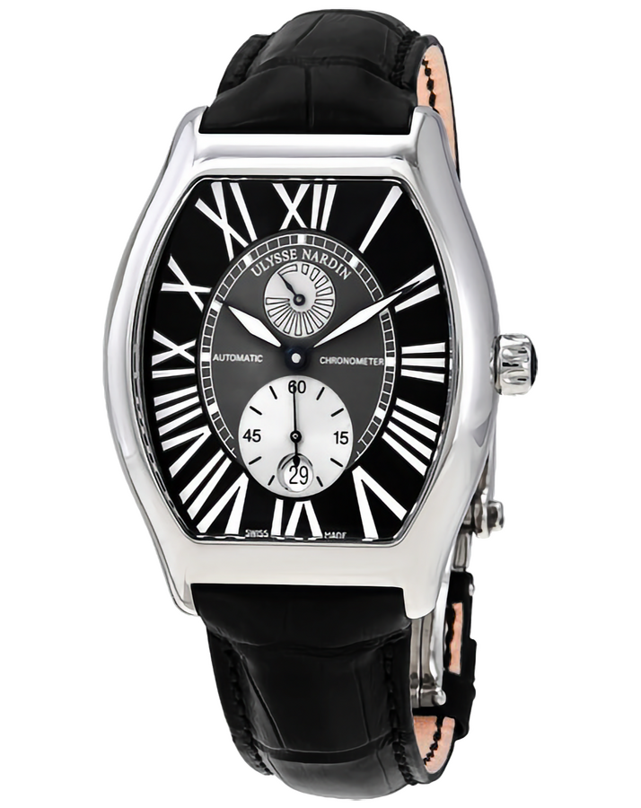 Ulysse Nardin Michelangelo Gigante Chronometer Black Roman Dial 38 x 43 mm 273-68/412