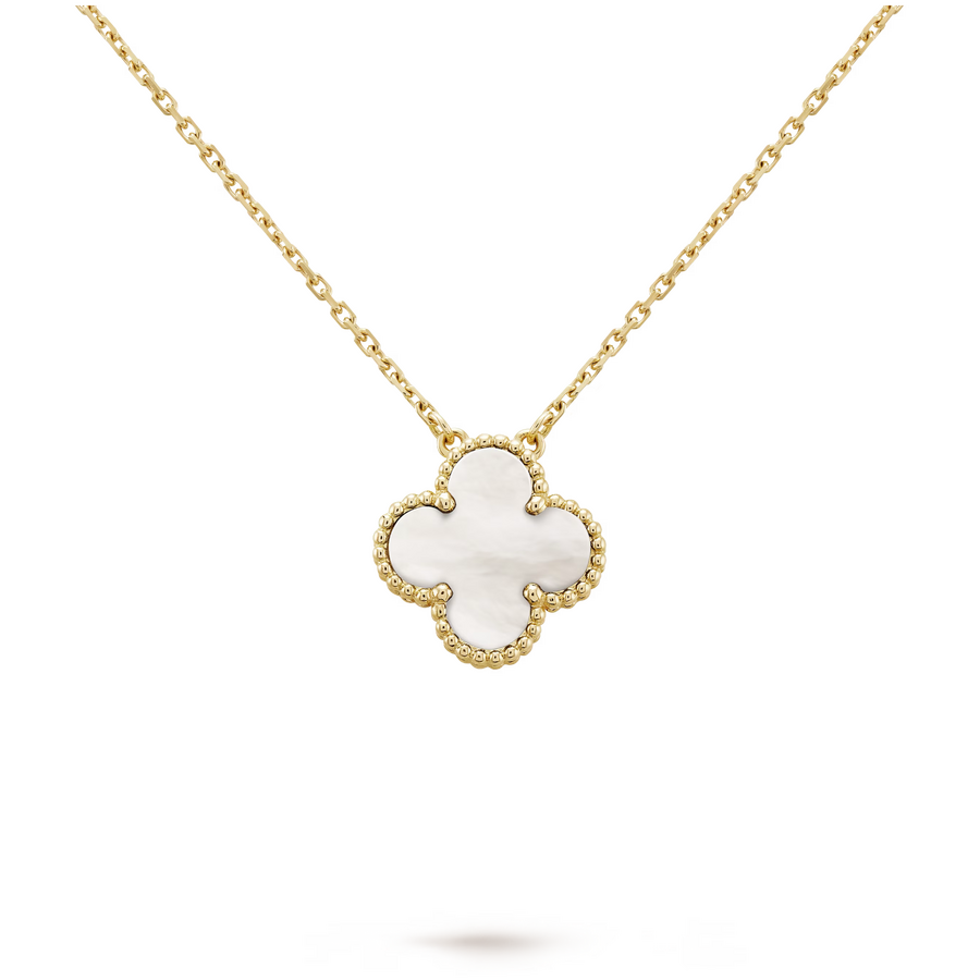 Подвеска Van Cleef & Arpels Vintage Alhambra Pearl Yellow Gold