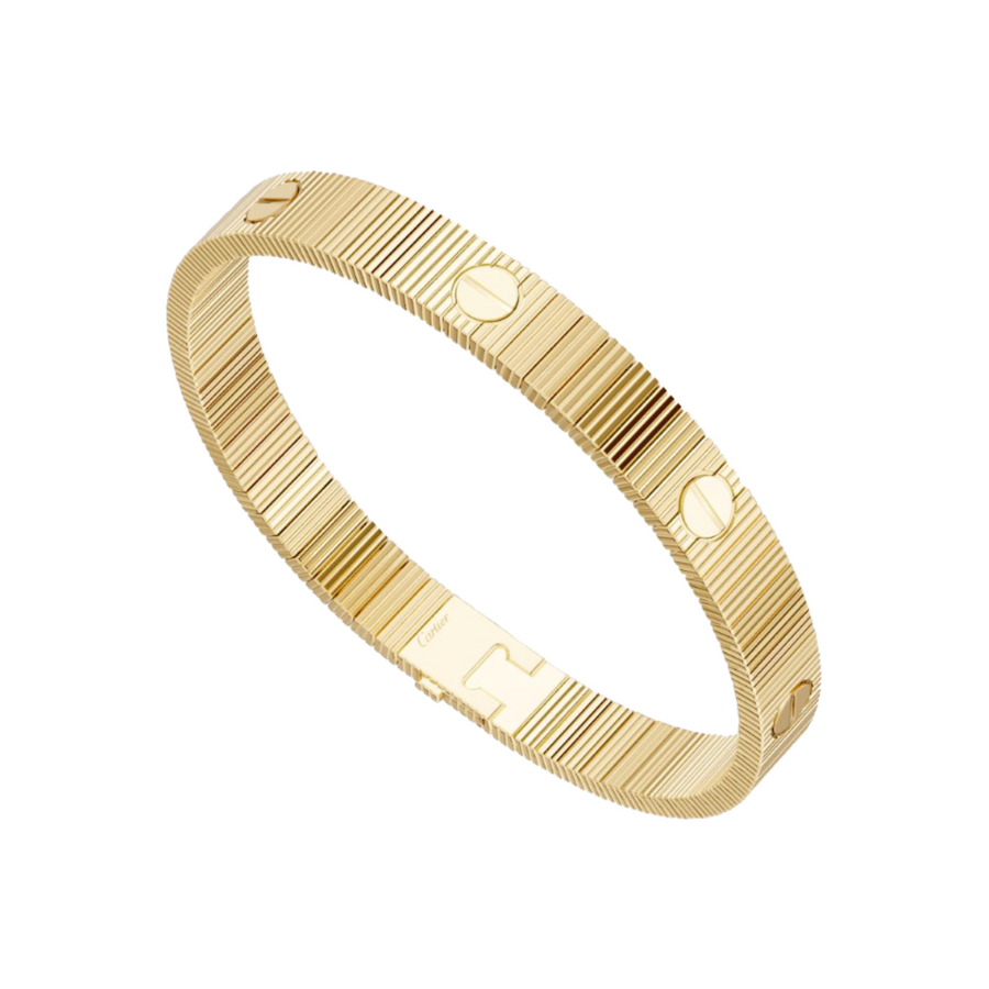 Браслет Cartier Love Unlimited Bracelet Flexible Yellow Gold Size 18 B6088918