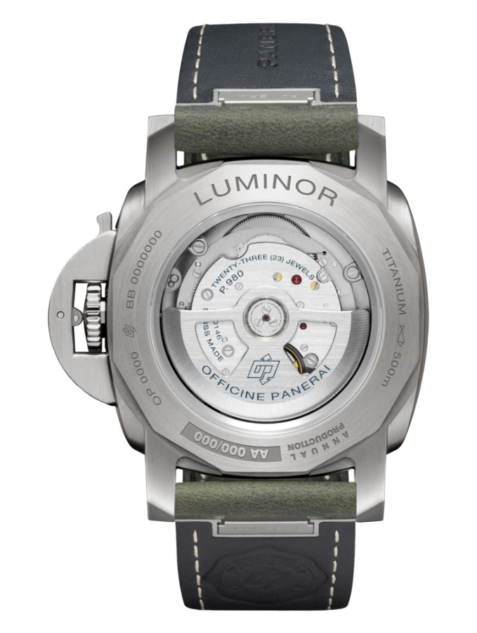 Panerai Luminor Marina Titanio Green Dial 44 mm PAM03325