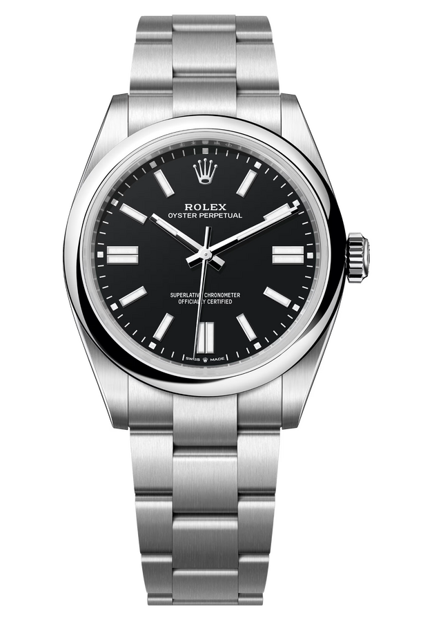 Rolex Oyster Perpetual 41 mm Oystersteel Black Dial 134300