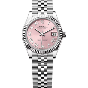 Rolex Datejust 31 mm White Rolesor Pink Roman Dial 278274 Jubilee