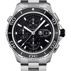 Tag Heuer Aquaracer Black Dial Chronograph 43 mm CAK2110.BA0833