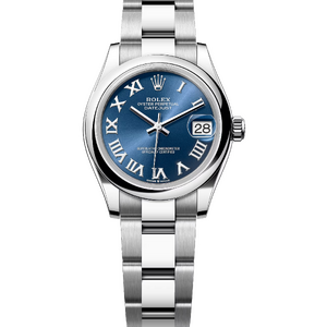 Rolex Datejust 31 mm Oystersteel Bright Blue Dial 278240