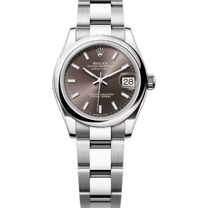 Rolex Datejust 31 mm Oystersteel Dark Grey Dial 278240