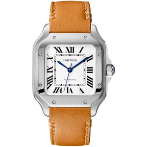 Cartier Santos De Cartier Medium Automatic Silver Opal Dial 41,9 x 35,1 mm WSSA0029