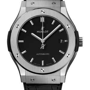 Hublot Classic Fusion Titanium Black Alligator Leather 45 mm 511.NX.1171.LR