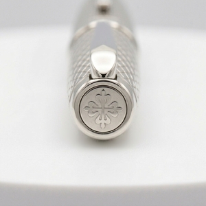 Пишущий Инструмент, ручка Patek Philippe x Caran d'Ache Calatrava Palladium Ballpoint Pen