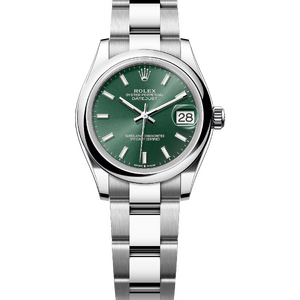 Rolex Datejust 31 mm Oystersteel Mint Green Dial 278240