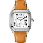 Cartier Santos De Cartier Medium Automatic Silver Opal Dial 41,9 x 35,1 mm WSSA0029