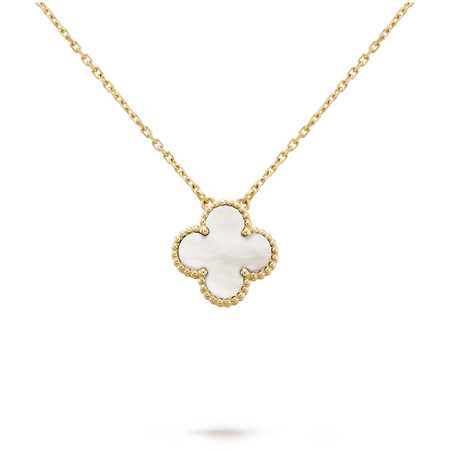 Подвеска Van Cleef & Arpels Vintage Alhambra Pearl Yellow Gold