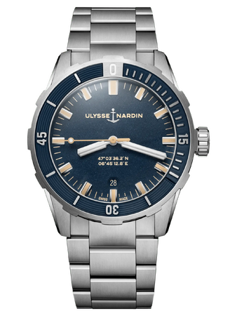 Ulysse Nardin Marine Diver Blue Dial 42 mm 8163-175/93
