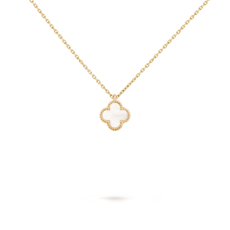 Подвеска Van Cleef & Arpels Sweet Alhambra Pearl Yellow Gold