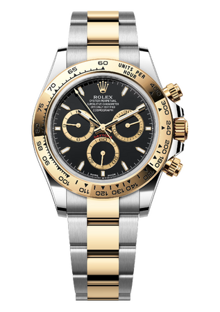 Rolex Cosmograph Daytona 40 mm Yellow Rolesor Black Dial 126503