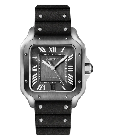 Cartier Santos De Cartier Large Automatic Grey Dial 47,5 x 39,8 mm WSSA0037