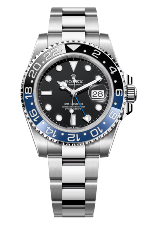 Rolex GMT-Master II «Batman» 40 mm Oystersteel Black Dial 126710BLNR