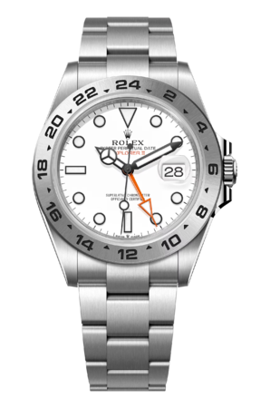 Rolex Explorer II 42 mm Oystersteel White Dial 226570