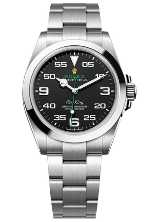 Rolex Air-King 40 mm Oystersteel Black Dial 126900