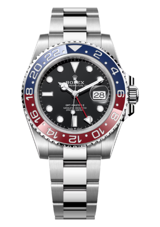 Rolex GMT-Master II «Pepsi» 40 mm Oystersteel Black Dial 126710BLRO