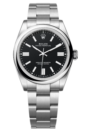 Rolex Oyster Perpetual 41 mm Oystersteel Black Dial 134300