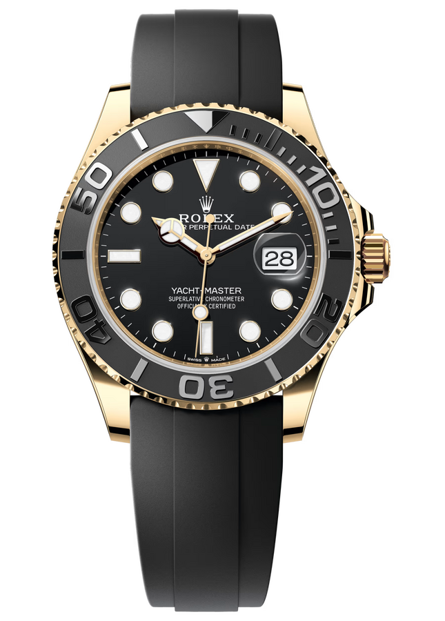Rolex Yacht-Master 42 mm Yellow Gold Black DIal 226658