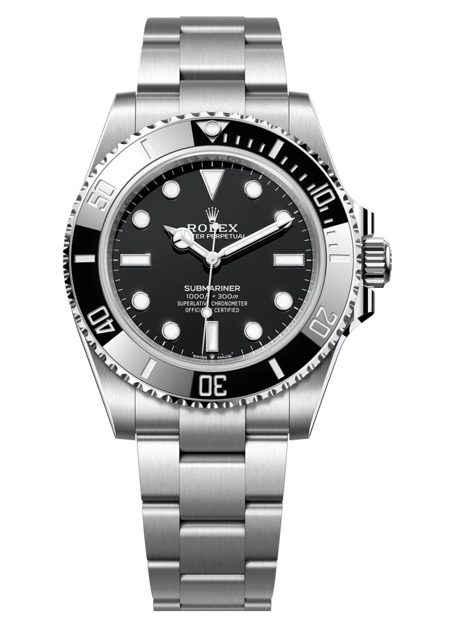 Rolex Submariner 41 mm Oystersteel Black Dial 124060