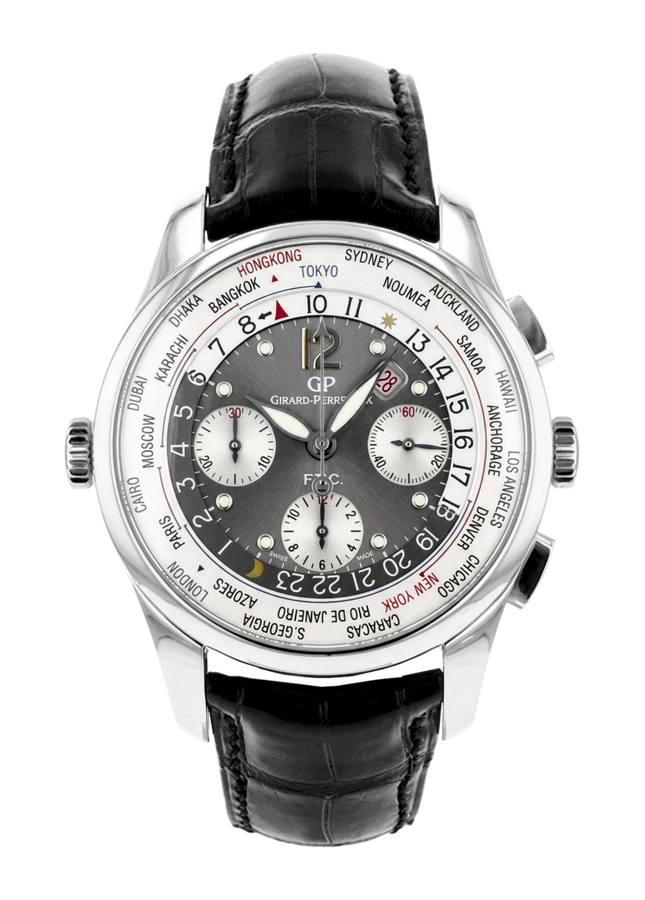 Girard-Perregaux WW.TC Financial Chronograph 43 mm Stainless Steel 49805