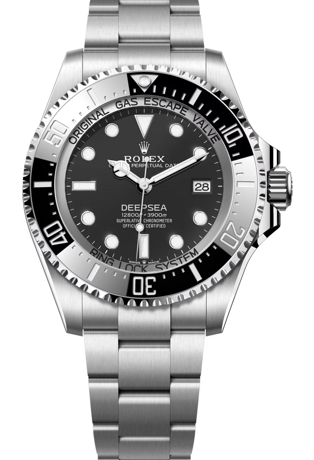 Rolex Deepsea 44 mm Oystersteel Black Dial 136660