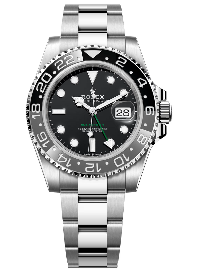 Rolex GMT-Master II «Bruce Wayne» 40 mm Oystersteel Black Dial 126710GRNR