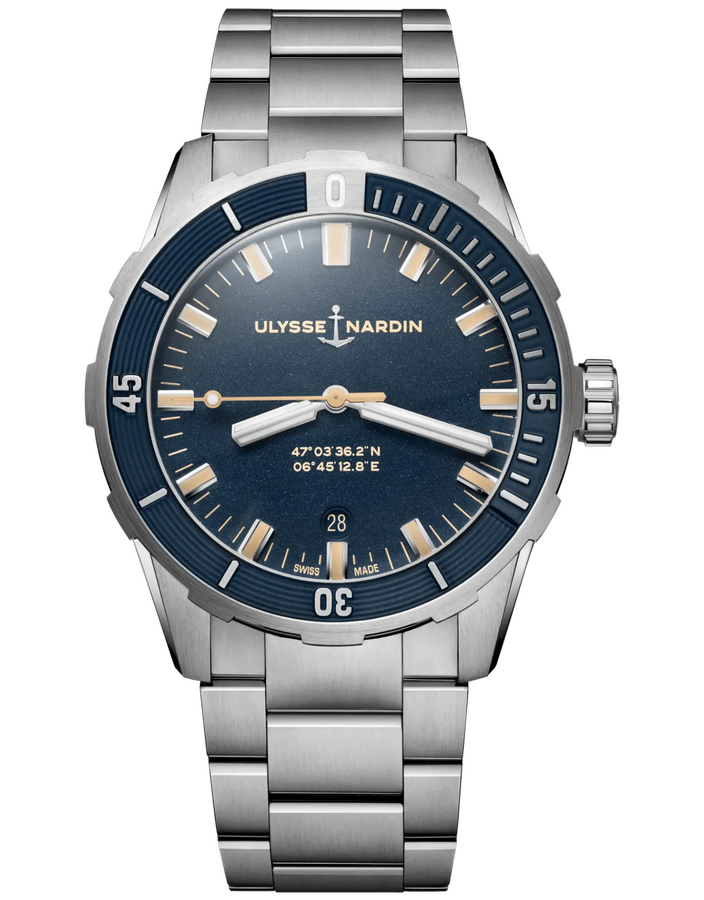 Ulysse Nardin Marine Diver Blue Dial 42 mm 8163-175/93