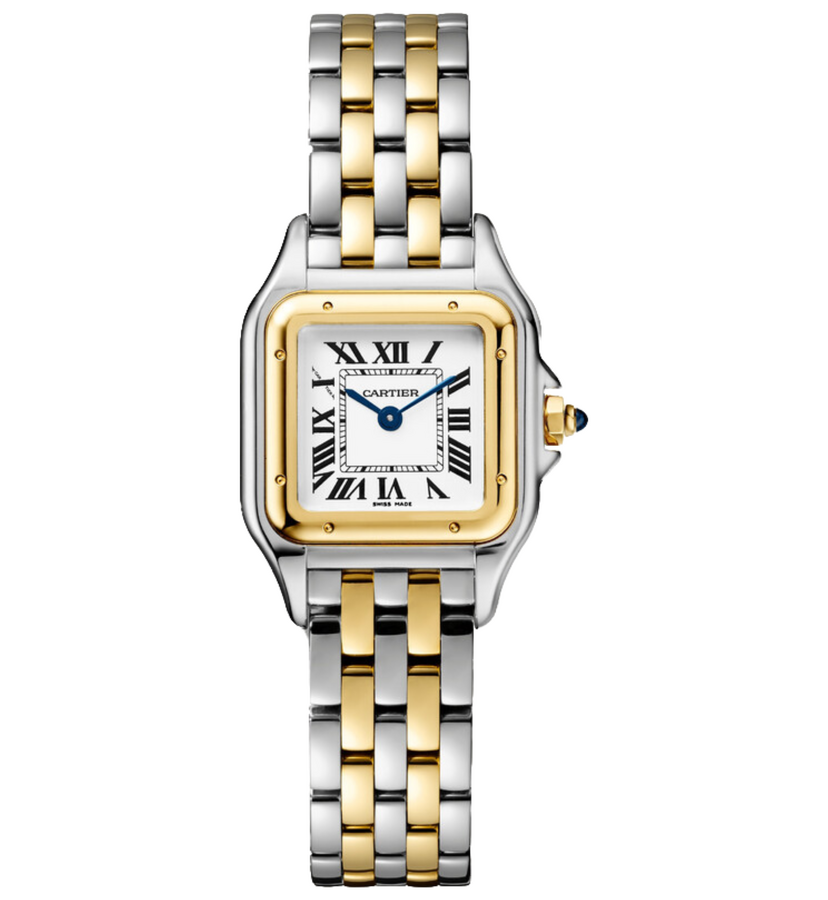 Cartier Panthere De Cartier Stainless Steel/Yellow Gold Small 22 x 30 mm W2PN0018