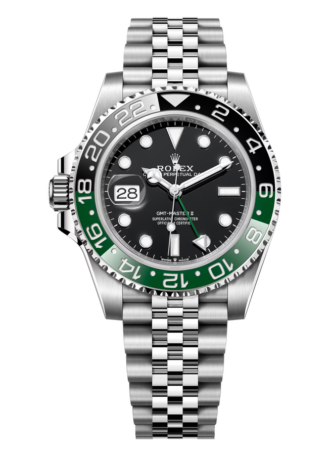 Rolex GMT-Master II 40 mm Oystersteel Black Dial 126720VTNR Jubilee
