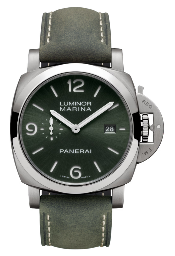 Panerai Luminor Marina Titanio Green Dial 44 mm PAM03325