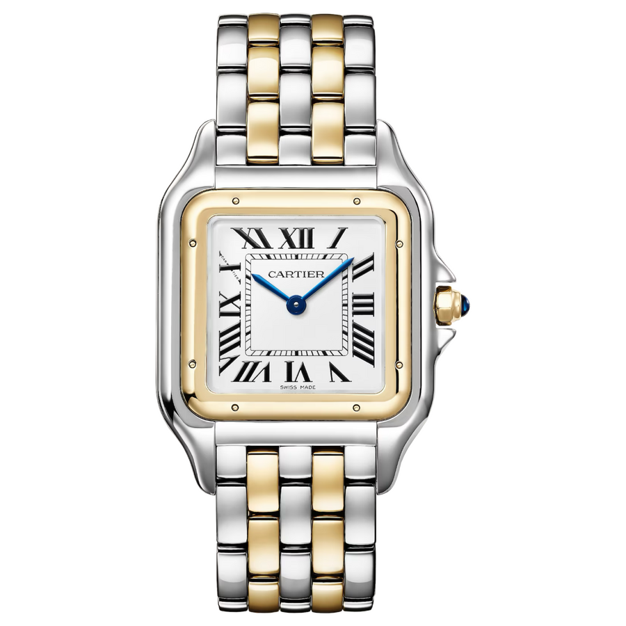 Cartier Panthere De Cartier Stainless Steel/Yellow Gold Large 31 x 42 mm W2PN0016