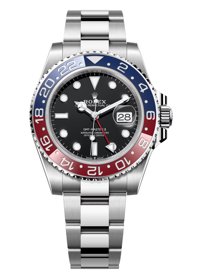 Rolex GMT-Master II «Pepsi» 40 mm Oystersteel Black Dial 126710BLRO