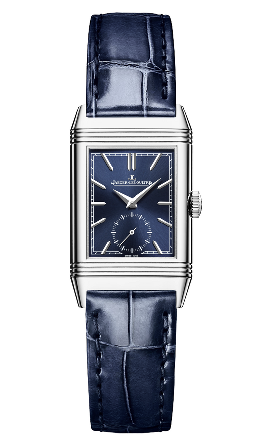 Jaeger LeCoulter Reverso Tribute Monoface Small Seconds Blue Dial 45,6 x 27,4 mm Q397848J