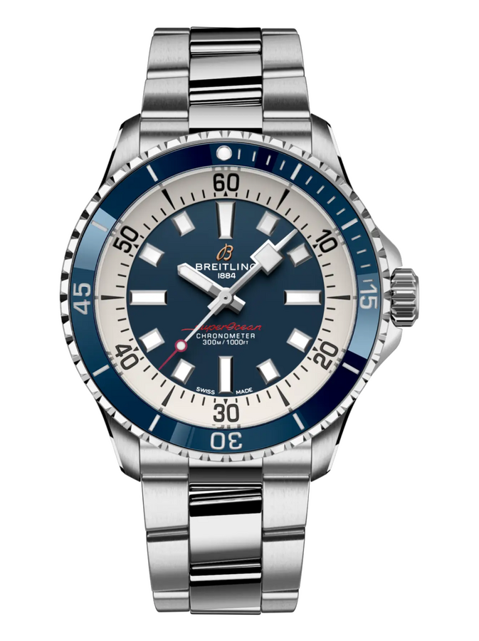 Breitling Superocean Automatic Blue Dial 42 mm A17375E71C1A1