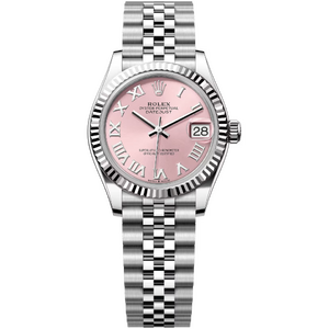 Rolex Datejust 31 mm White Rolesor Pink Roman Dial 278274 Jubilee