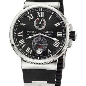 Ulysse Nardin Marine Chronometer Black Dial 43 mm 1183-126