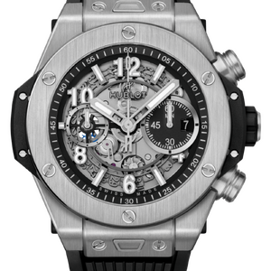 Hublot Big Bang Unico Titanium Black Skeleton Dial 44 mm 421.NX.1170.RX