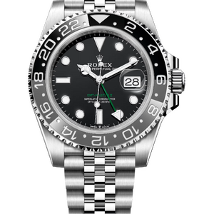 Rolex GMT-Master II «Bruce Wayne» 40 mm Oystersteel Black Dial 126710GRNR Jubilee