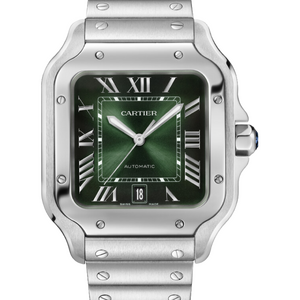 Cartier Santos De Cartier Large Automatic Green Dial 47,5 x 39,8 mm WSSA0062