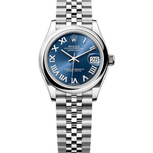 Rolex Datejust 31 mm Oystersteel Bright Blue Dial 278240 Jubilee