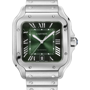 Cartier Santos De Cartier Large Automatic Green Dial 47,5 x 39,8 mm WSSA0062