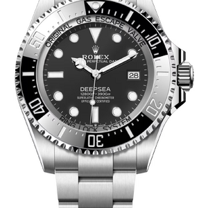 Rolex Deepsea 44 mm Oystersteel Black Dial 136660