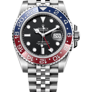 Часы Rolex GMT-Master II «Pepsi» 40 mm Oystersteel Black Dial 126710BLRO Jubilee