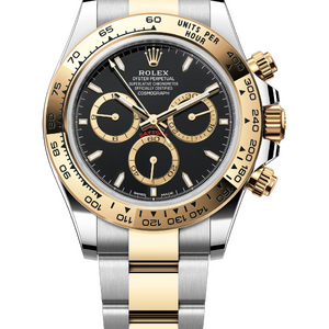 Rolex Cosmograph Daytona 40 mm Yellow Rolesor Black Dial 126503