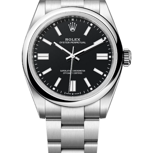 Rolex Oyster Perpetual 41 mm Oystersteel Black Dial 134300