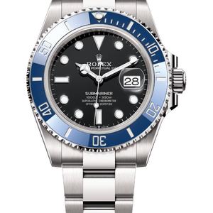 Часы Rolex Submariner Date «Cookie Monster» 41 mm White Gold Black Dial 126619LB