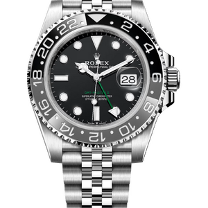 Rolex GMT-Master II «Bruce Wayne» 40 mm Oystersteel Black Dial 126710GRNR Jubilee